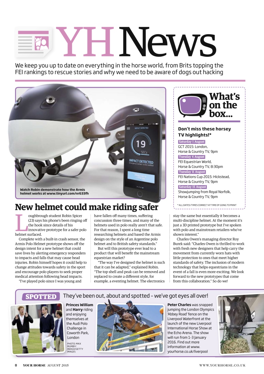 Your Horse Preview Pages