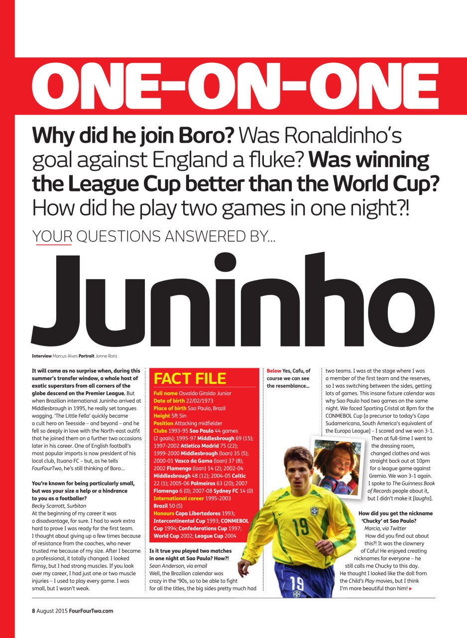 FourFourTwo Preview Pages