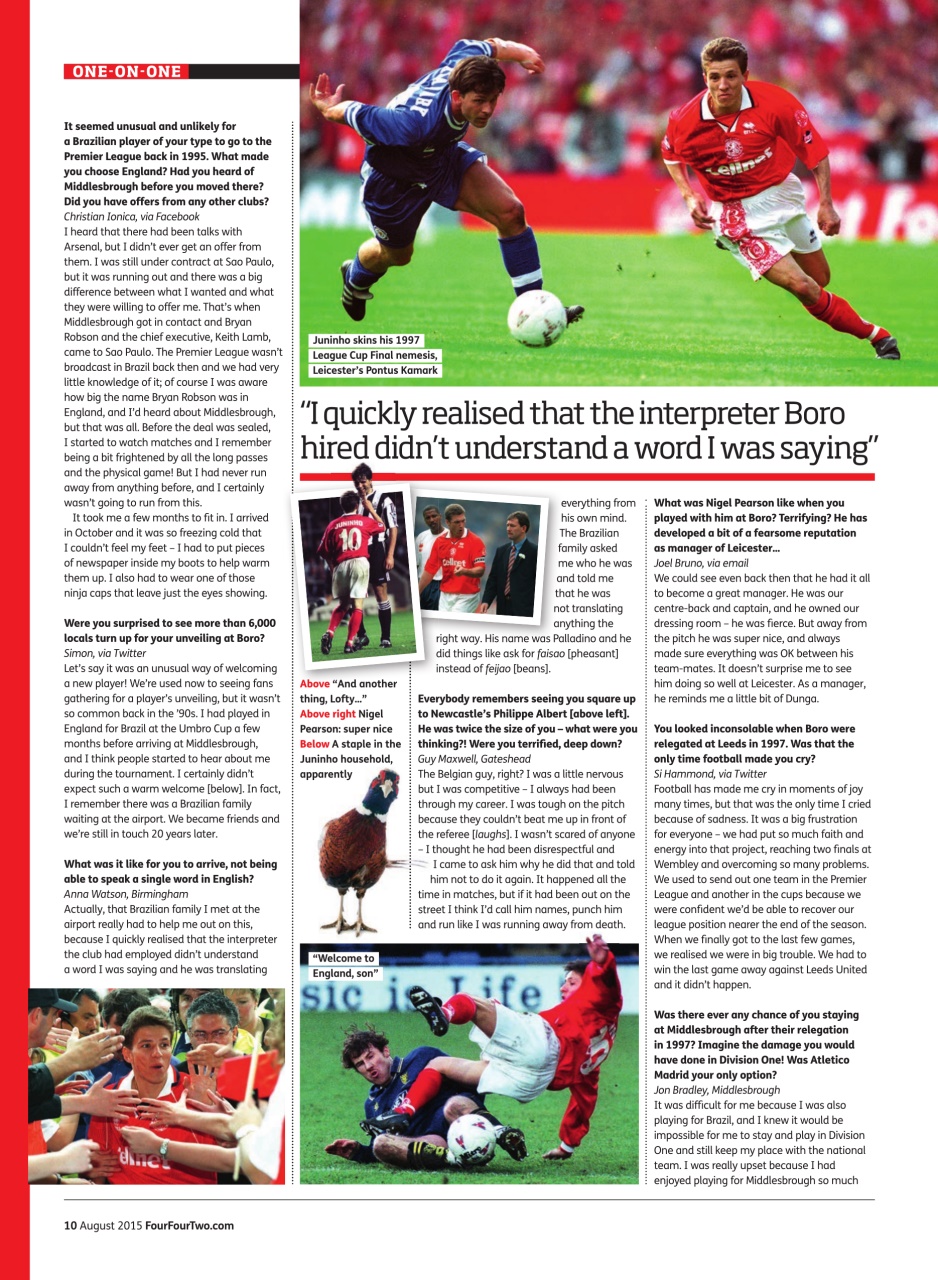 FourFourTwo Preview Pages