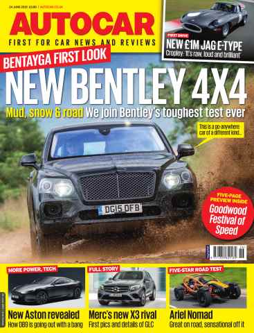 Autocar issue 24th June 2015