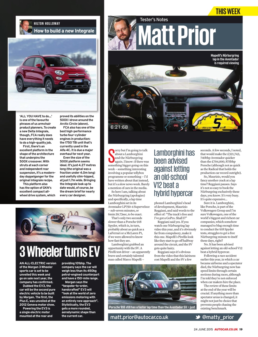 Autocar Preview Pages