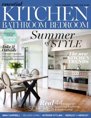 Essential Kitchen Bathroom Bedroom issue August 2015