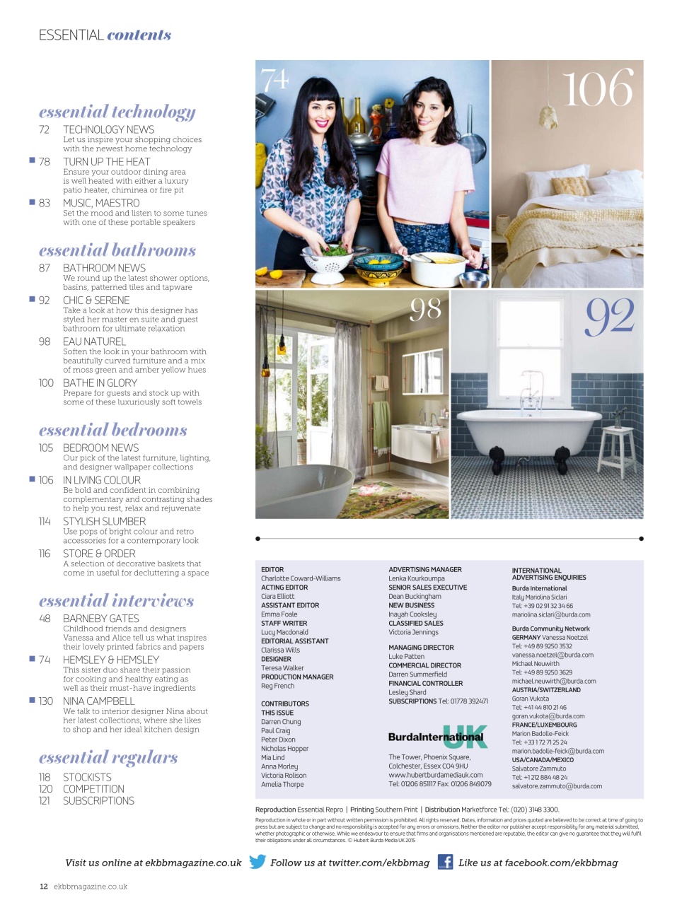 Essential Kitchen Bathroom Bedroom Preview Pages