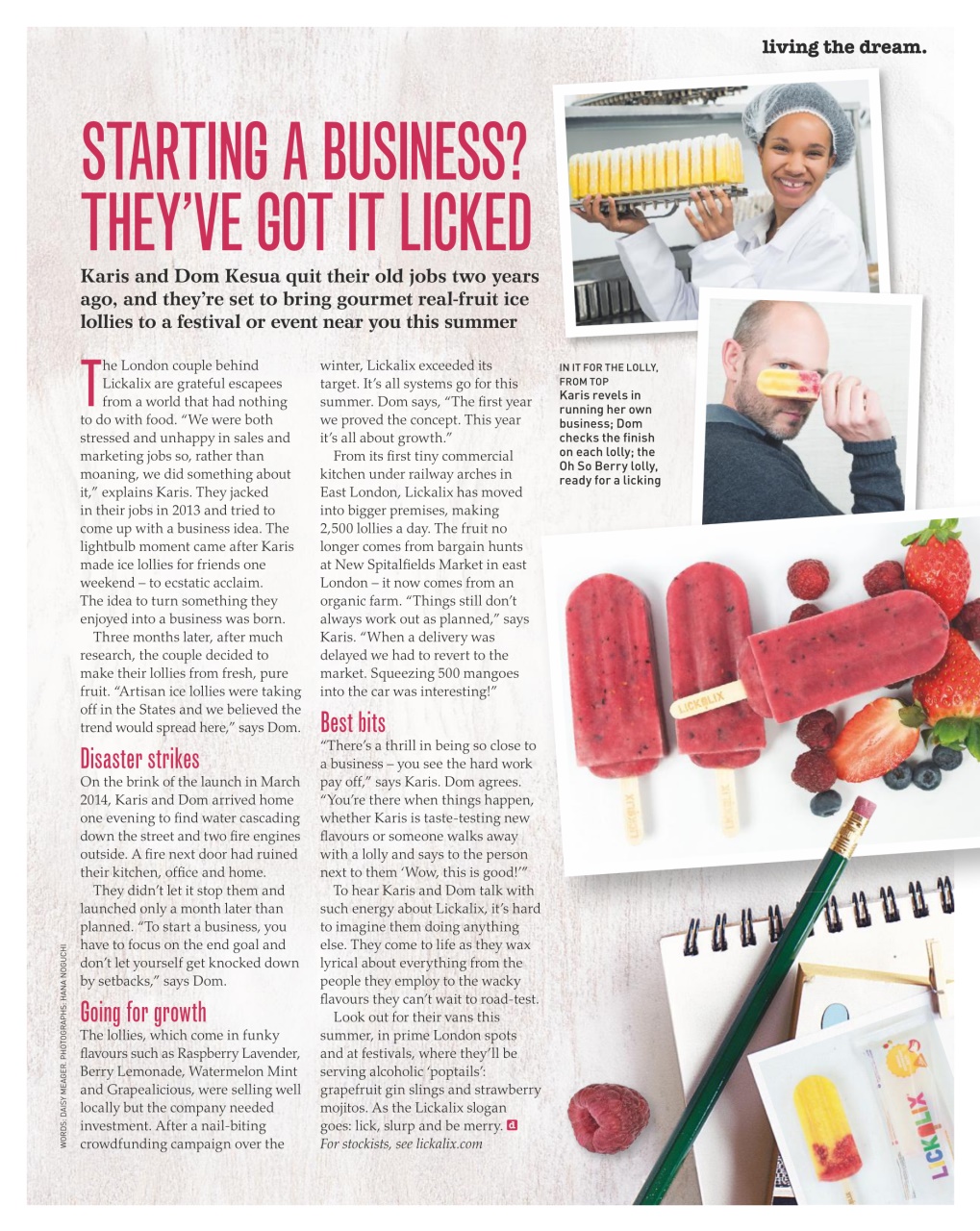 delicious. Magazine Preview Pages