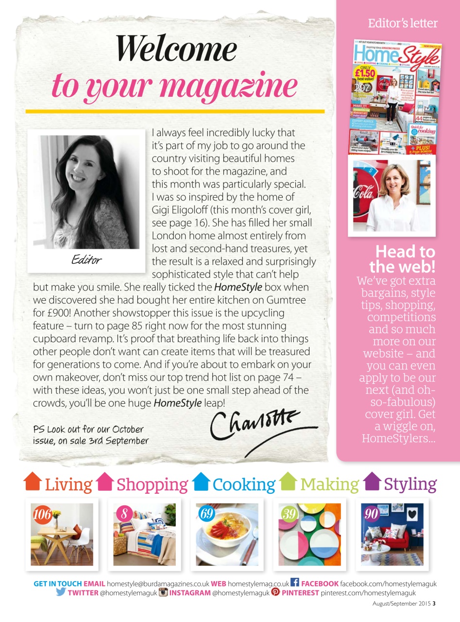 Homestyle Preview Pages