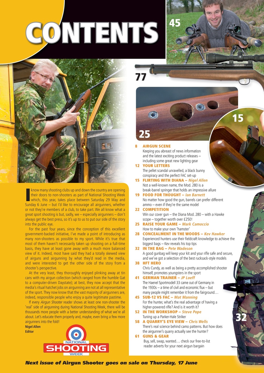 Airgun Shooter Preview Pages