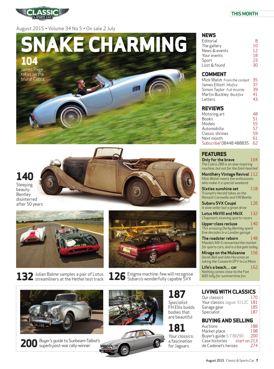 Classic & Sports Car Preview Pages