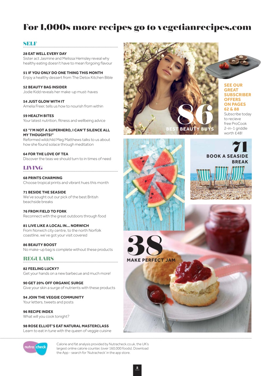 Veggie Magazine Preview Pages