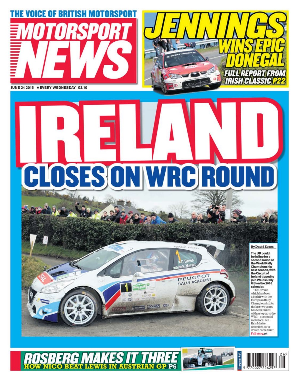Motorsport News Preview Pages