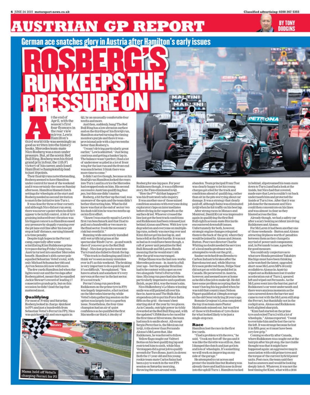Motorsport News Preview Pages