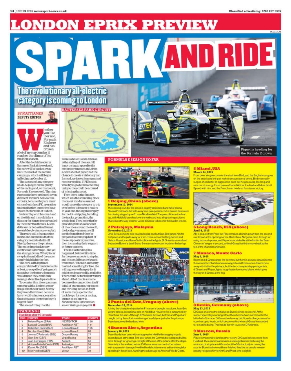 Motorsport News Preview Pages