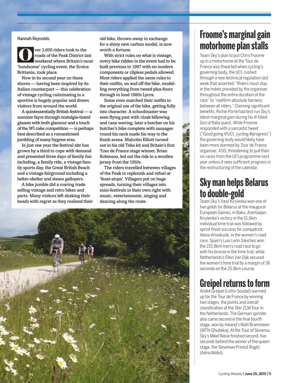 Cycling Weekly Preview Pages