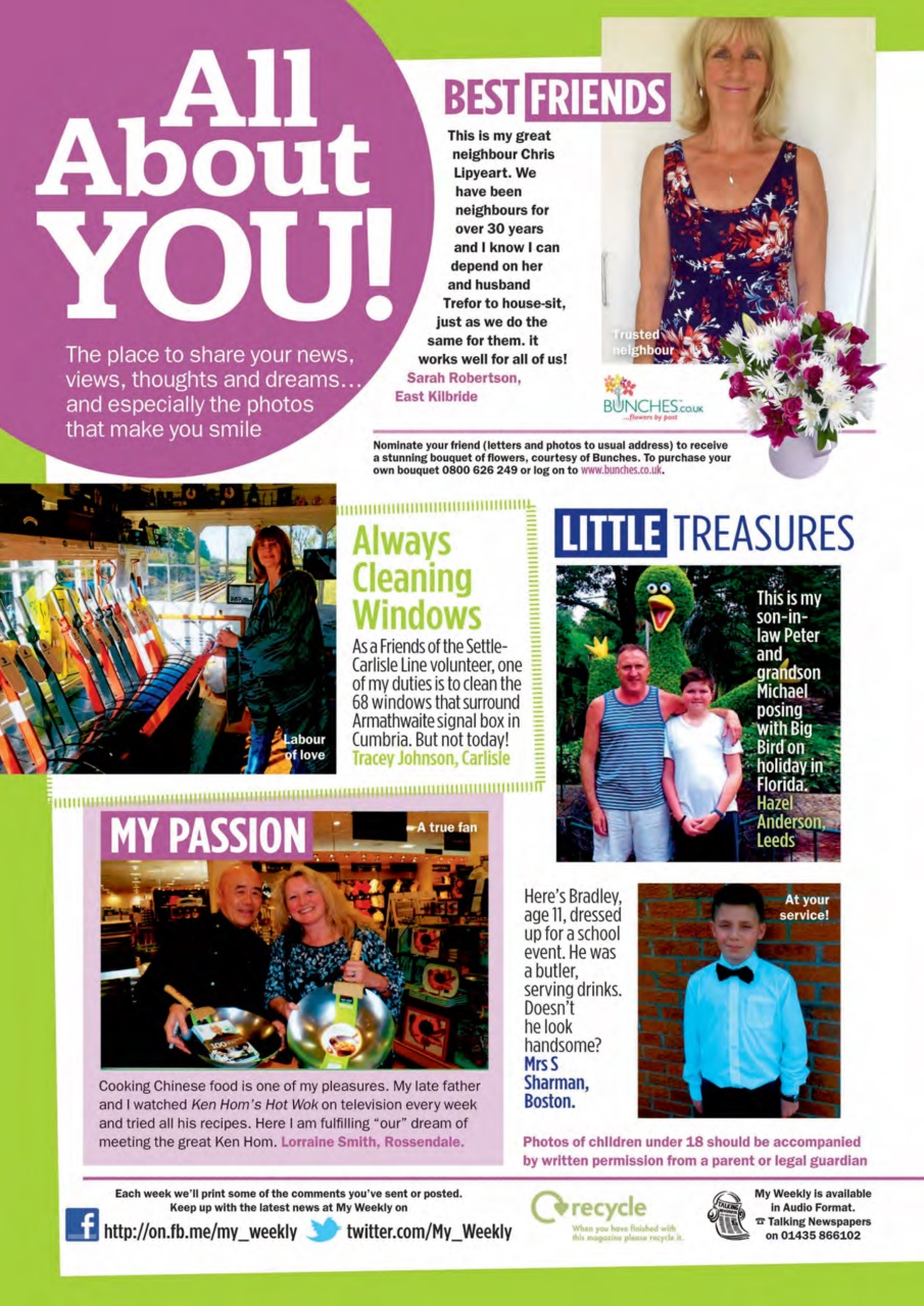 My Weekly Preview Pages