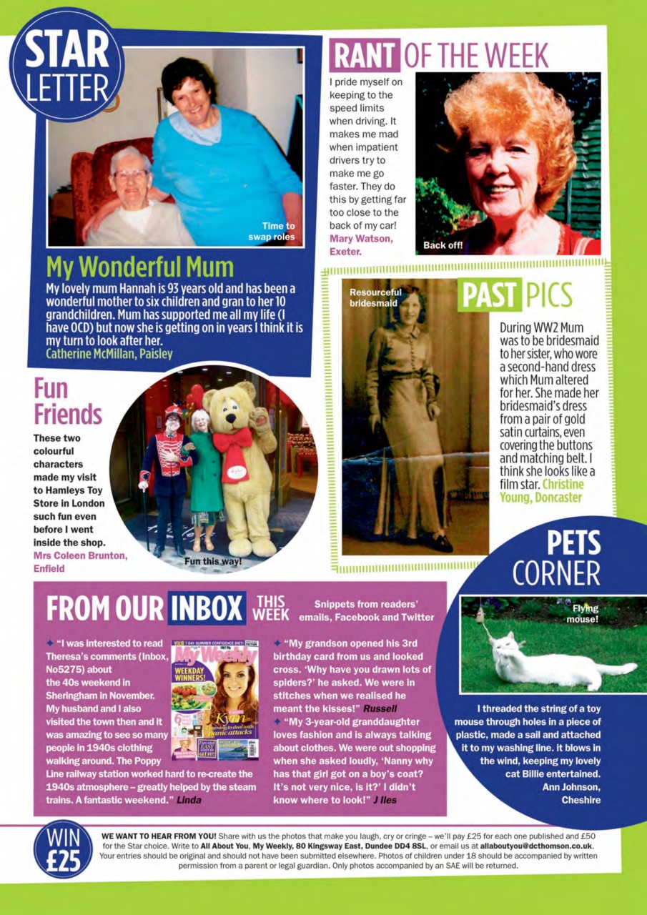 My Weekly Preview Pages