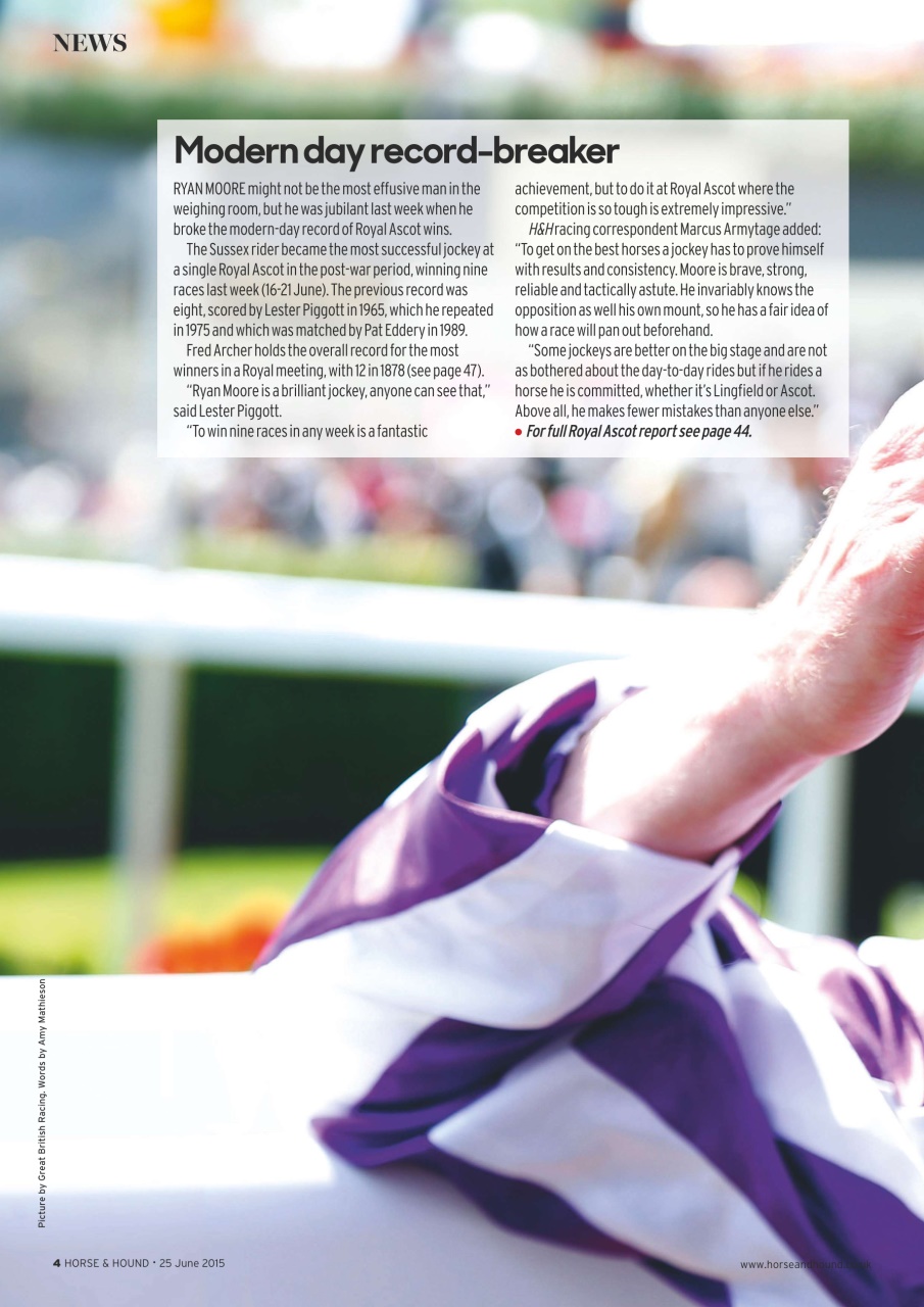 Horse & Hound Preview Pages