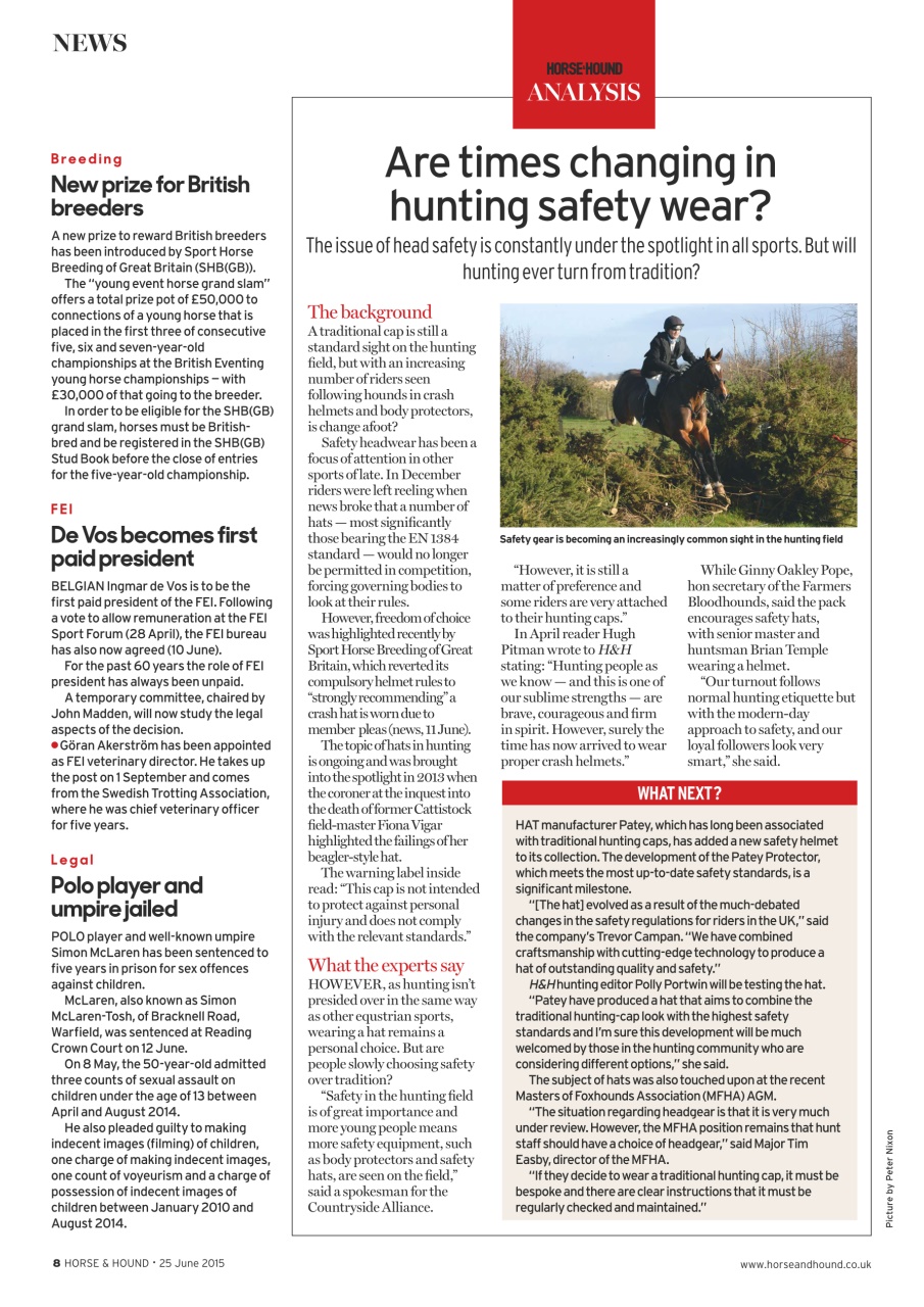 Horse & Hound Preview Pages