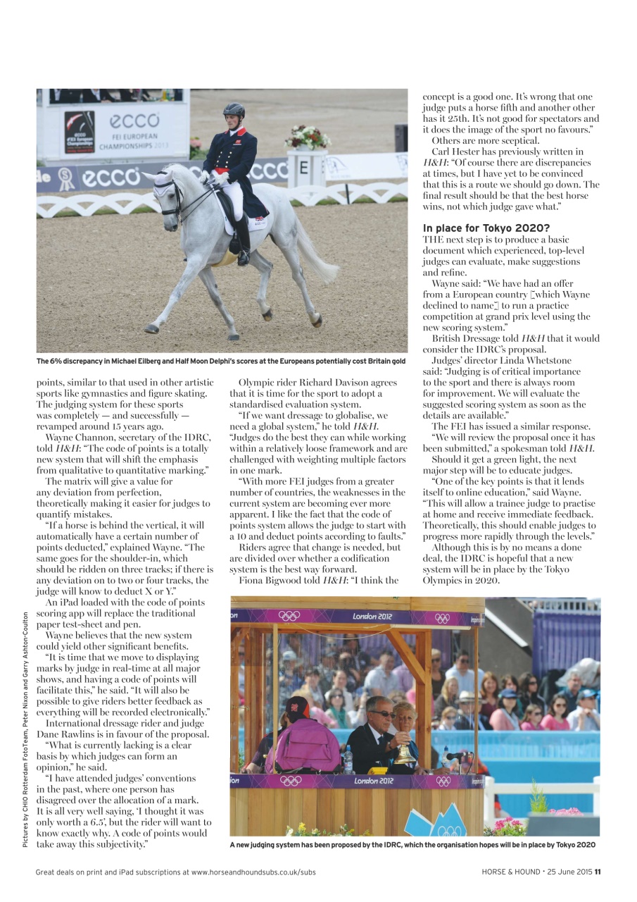 Horse & Hound Preview Pages