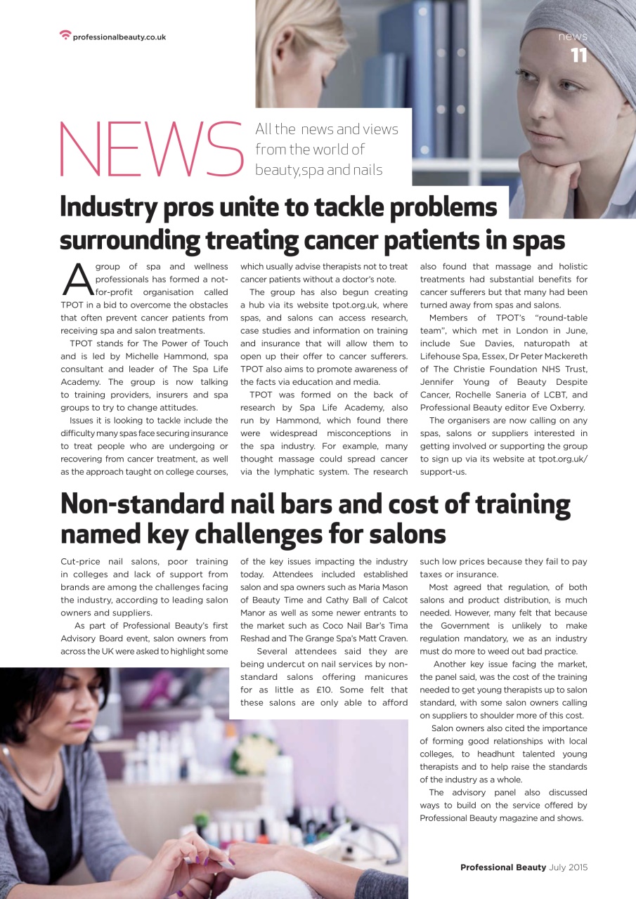 Professional Beauty Preview Pages