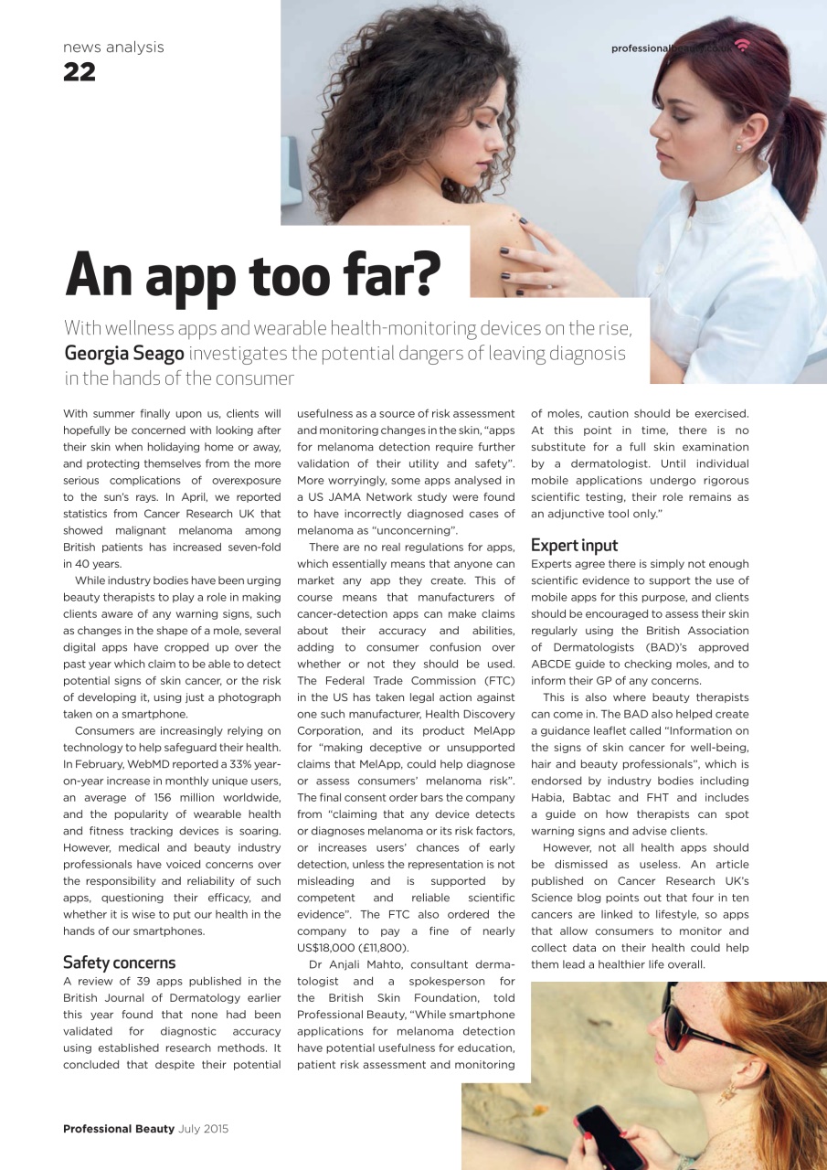 Professional Beauty Preview Pages