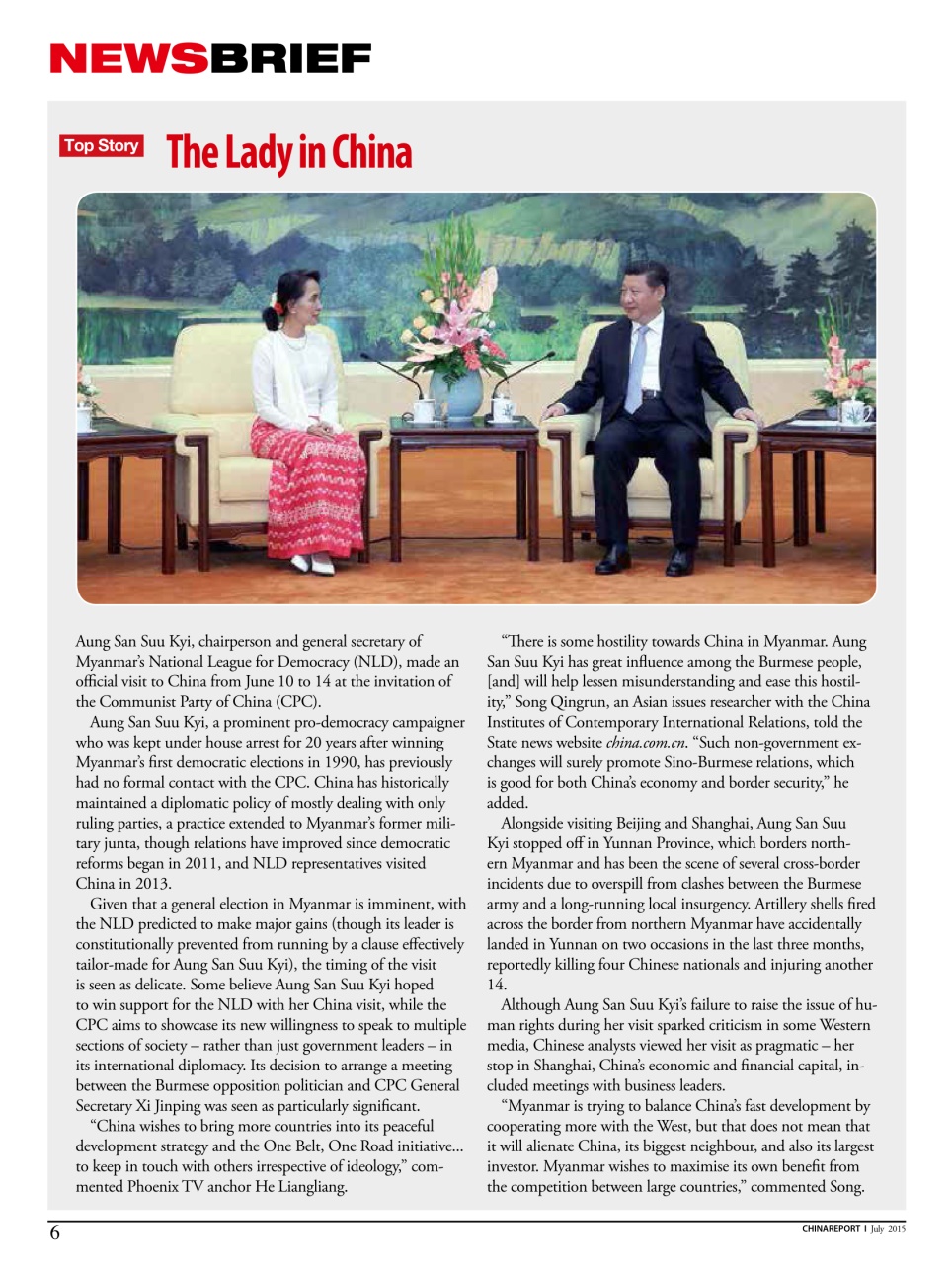 China Report Preview Pages