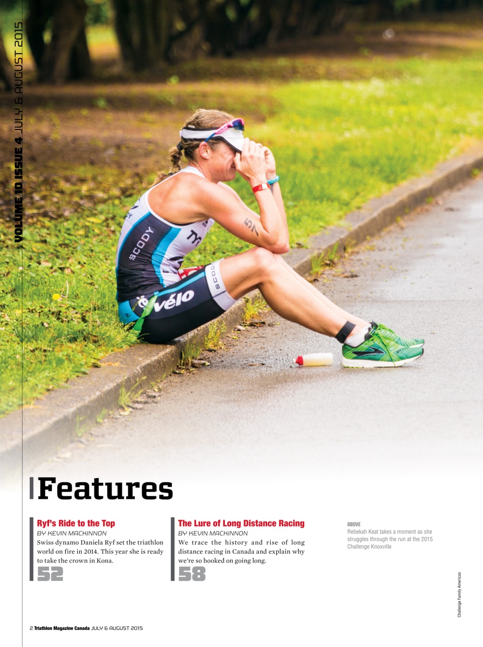 Triathlon Magazine Canada Preview Pages