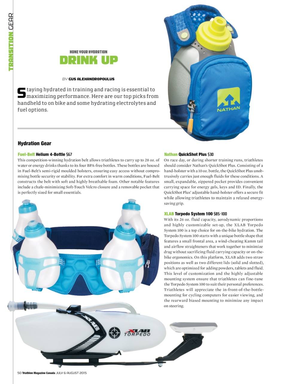 Triathlon Magazine Canada Preview Pages
