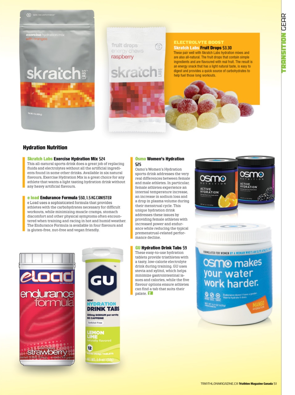 Triathlon Magazine Canada Preview Pages