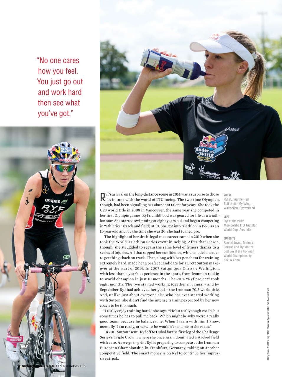 Triathlon Magazine Canada Preview Pages