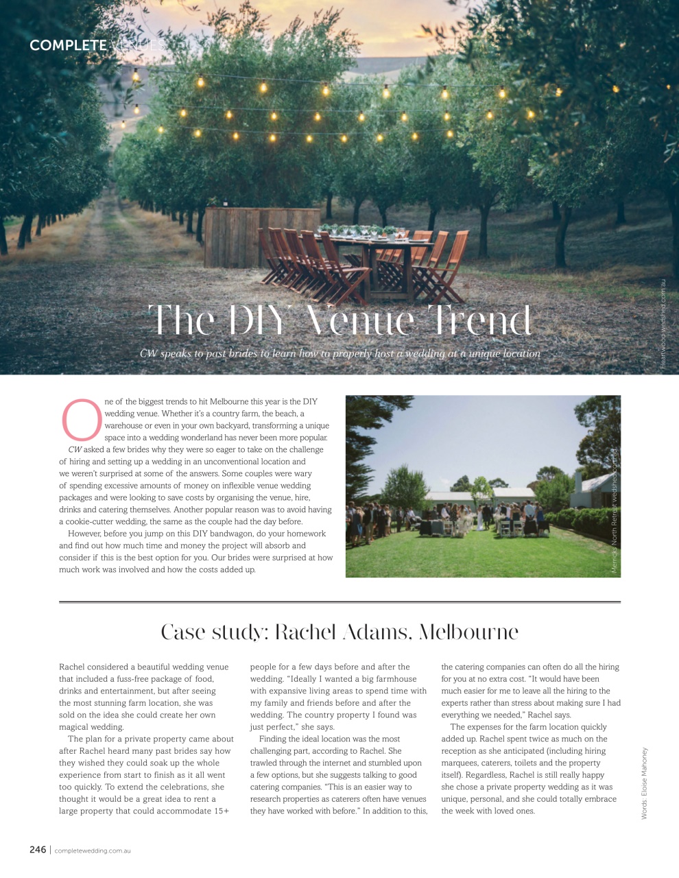 Complete Wedding Melbourne Preview Pages