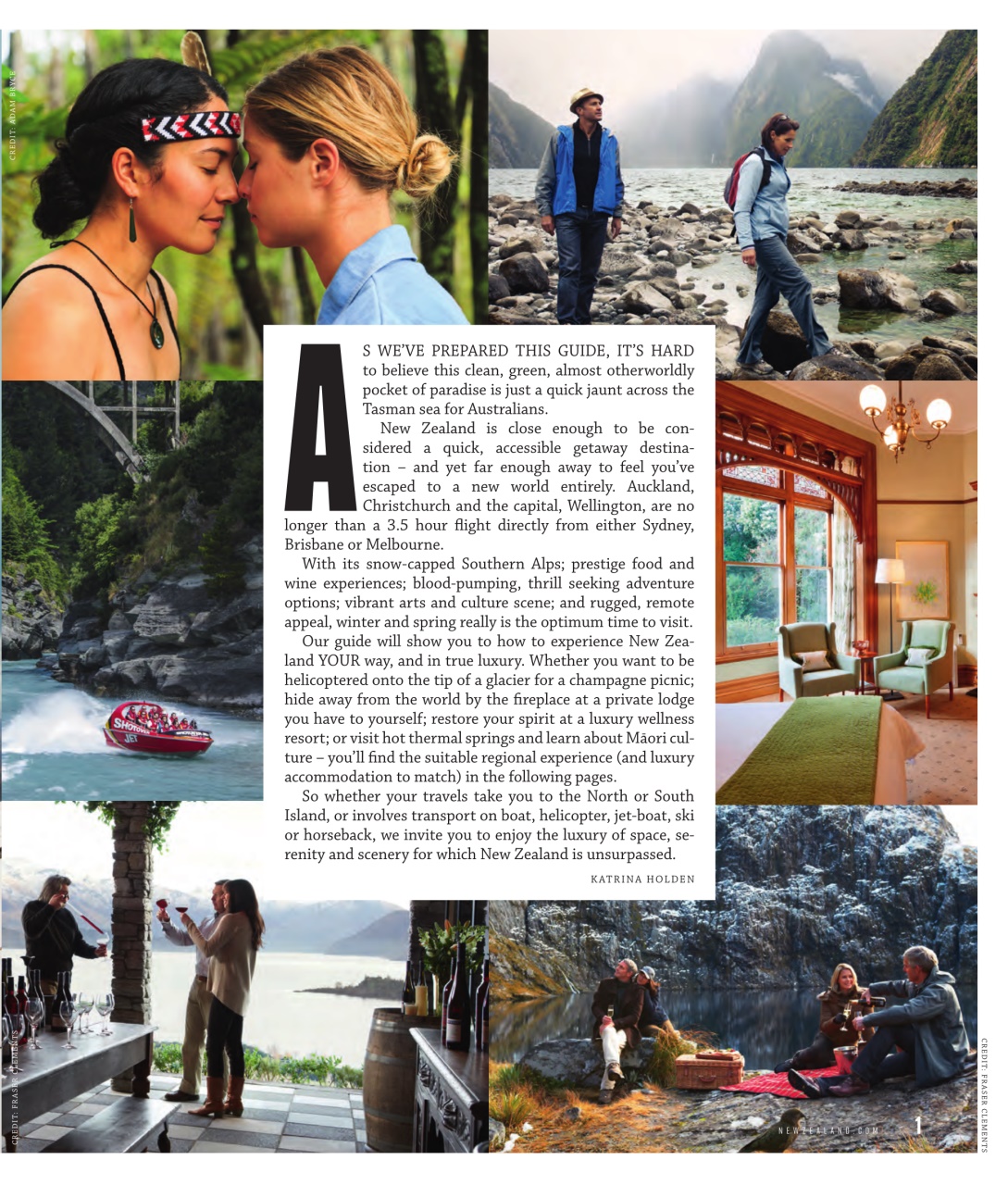 Luxury Travel Preview Pages