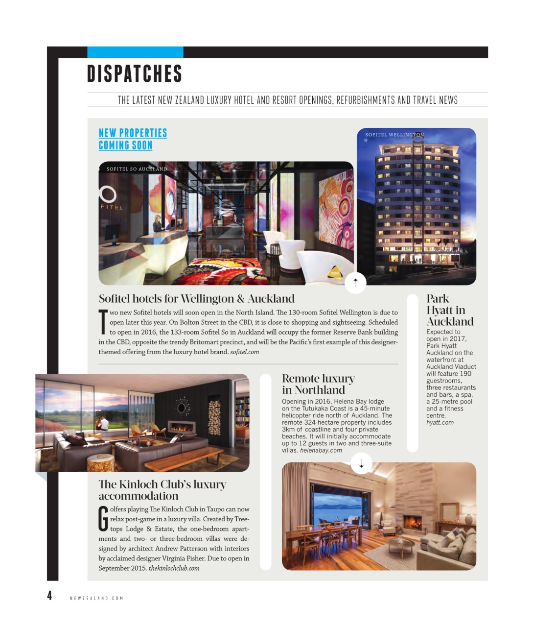 Luxury Travel Preview Pages