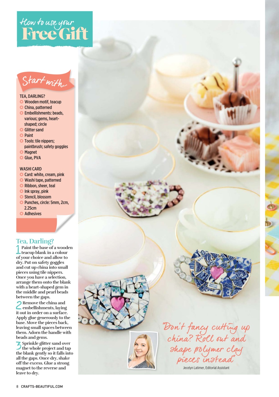 Crafts Beautiful Preview Pages