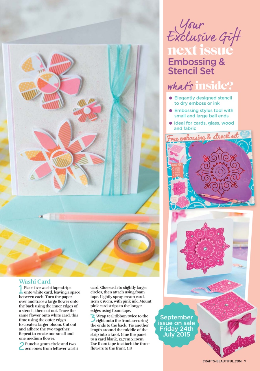 Crafts Beautiful Preview Pages