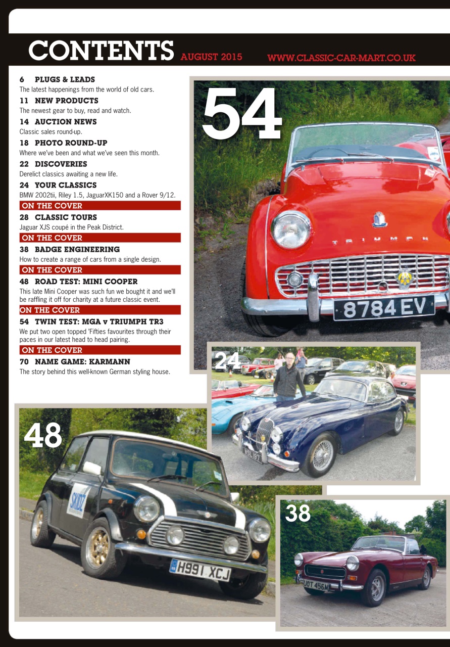 Classic Car Mart Preview Pages