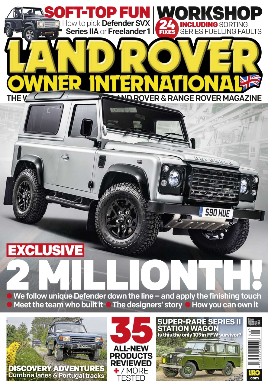 Land Rover Owner Preview Pages
