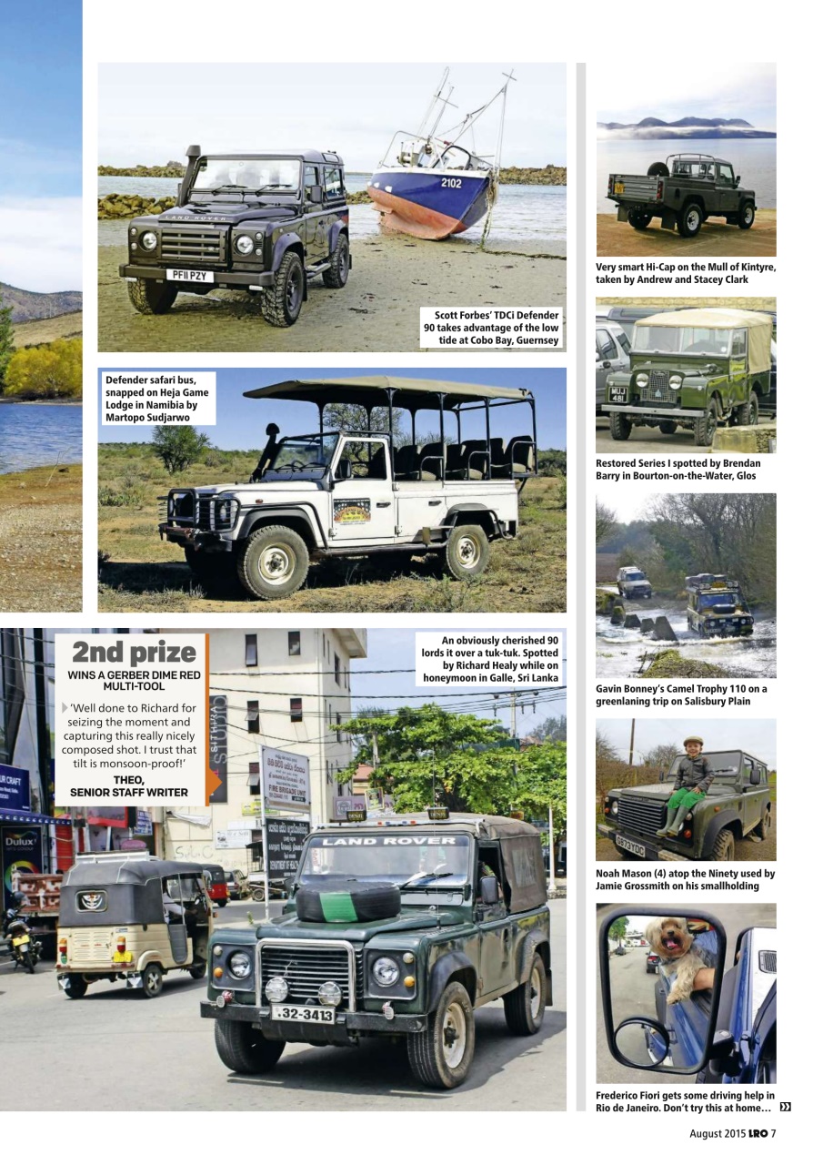 Land Rover Owner Preview Pages