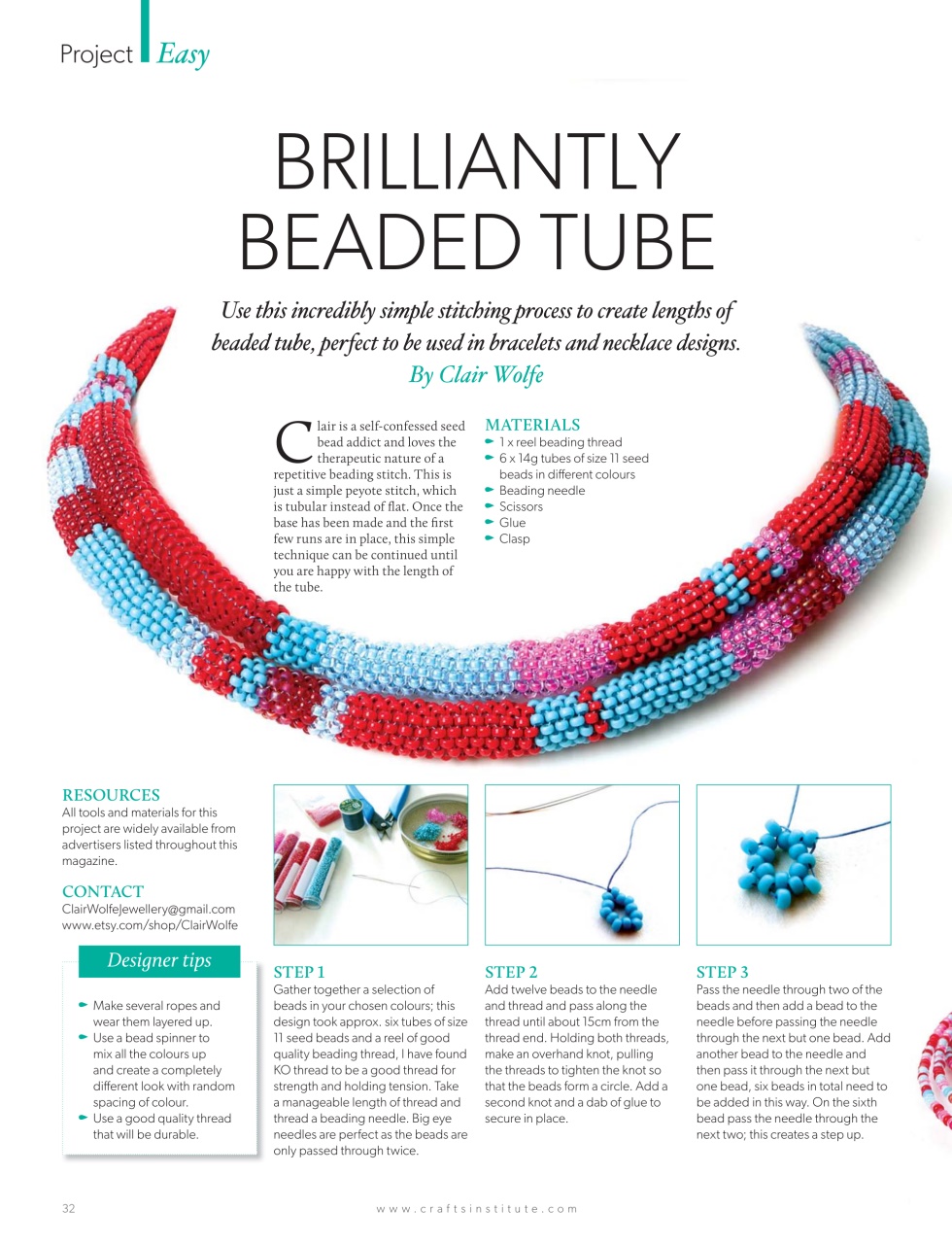 Making Jewellery Preview Pages