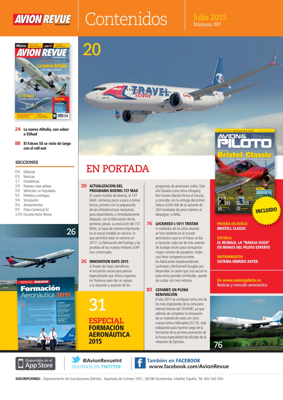 Avion Revue Internacional Preview Pages