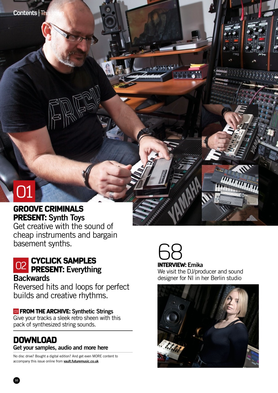 Future Music Preview Pages