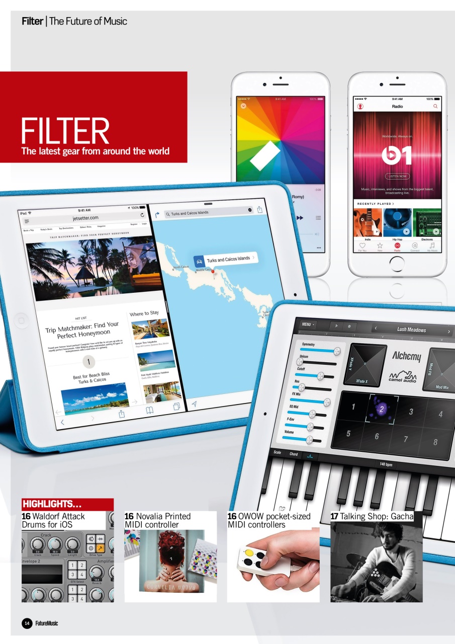 Future Music Preview Pages