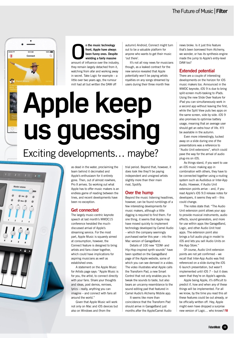 Future Music Preview Pages