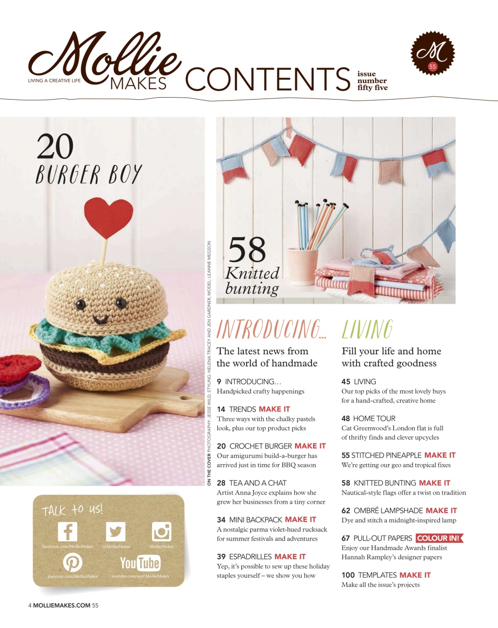 Mollie magazine Preview Pages