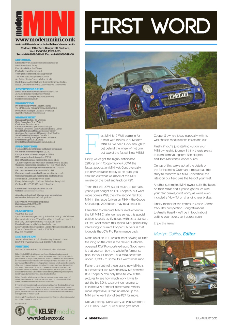 Performance Mini Preview Pages