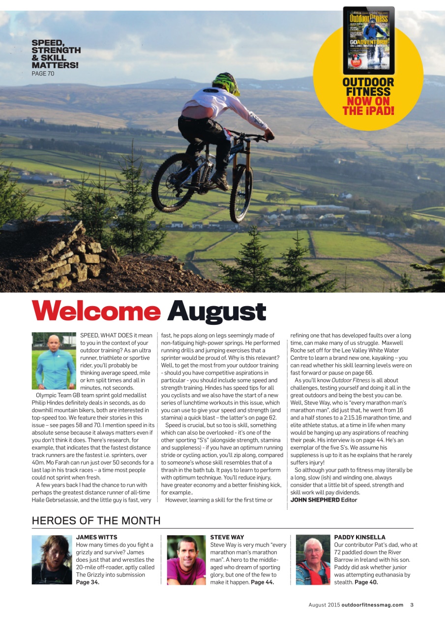 Outdoor Fitness & Adventure Preview Pages