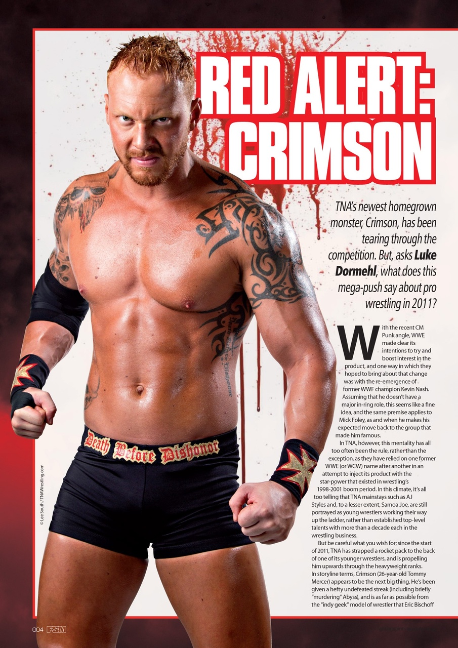 Wrestletalk Magazine Preview Pages