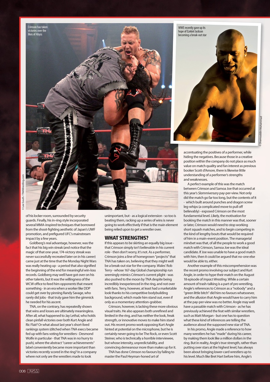 Wrestletalk Magazine Preview Pages