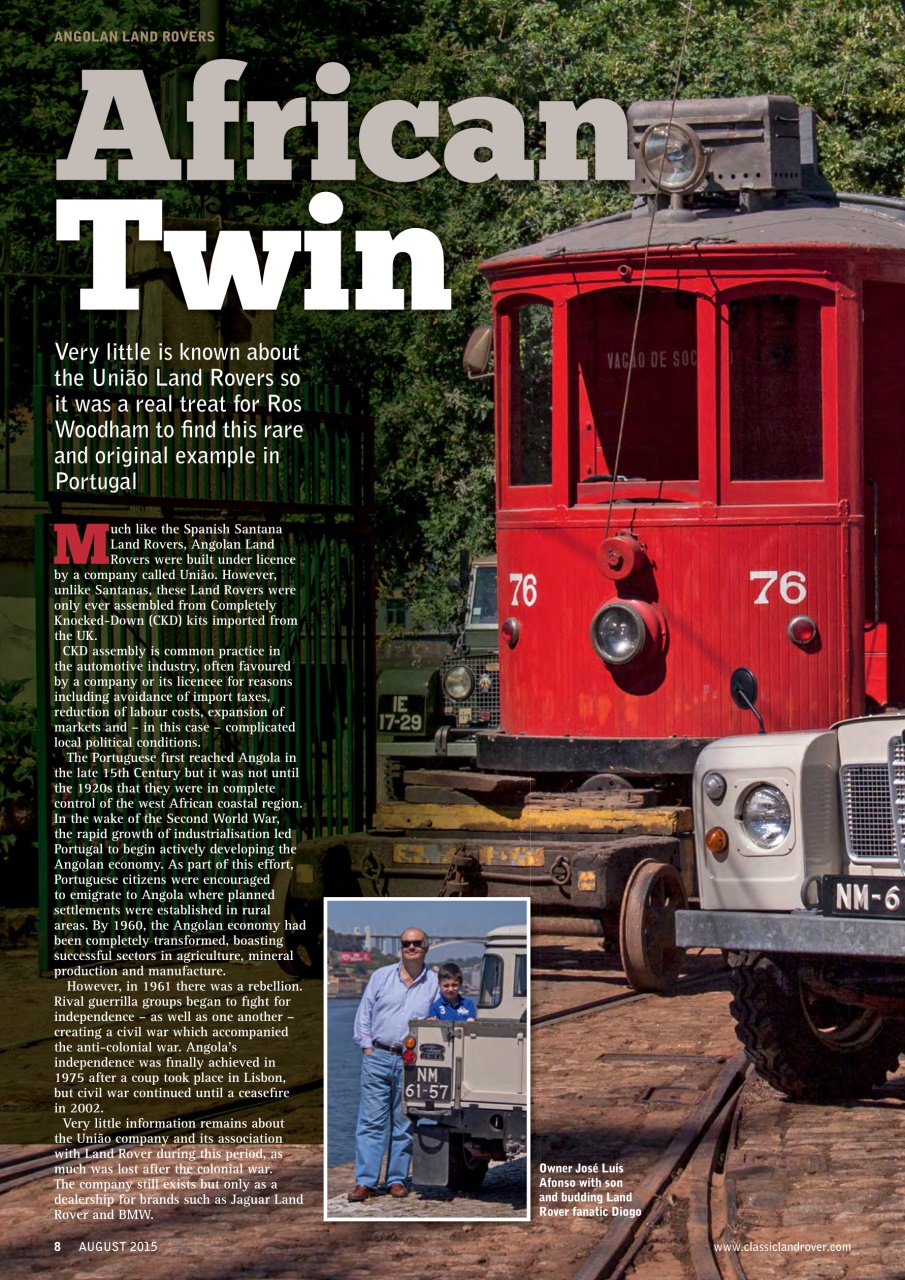 Classic Land Rover Magazine Preview Pages