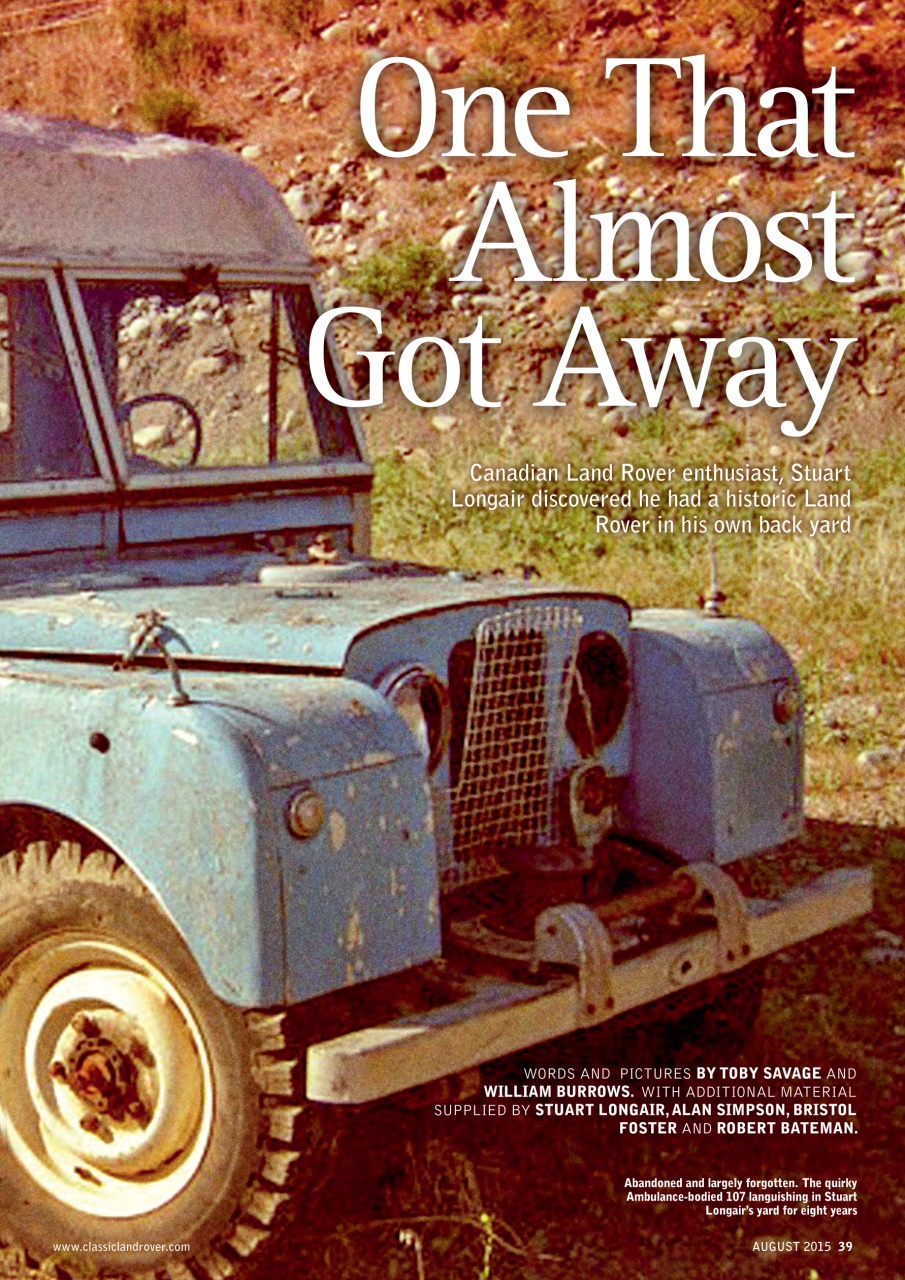 Classic Land Rover Magazine Preview Pages