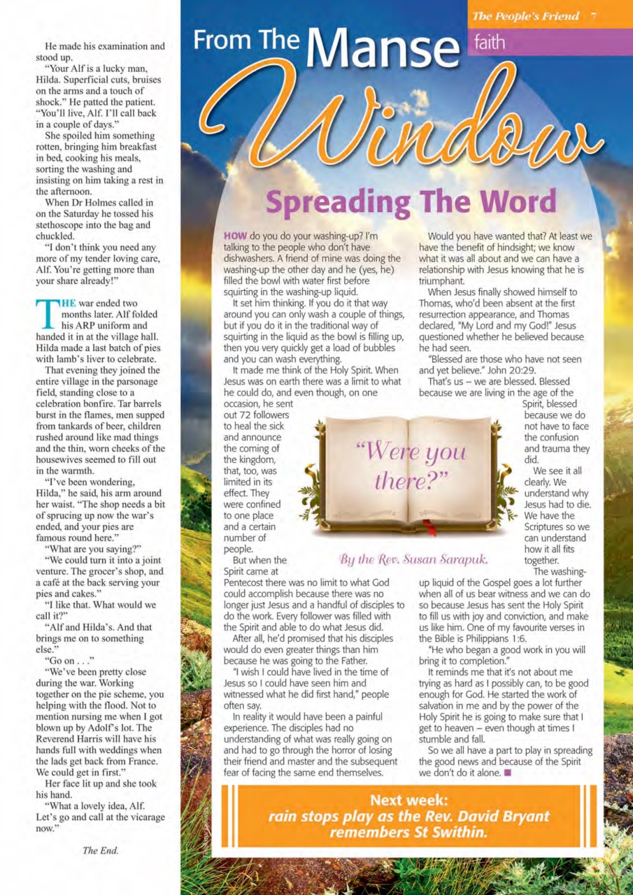 The People’s Friend Preview Pages