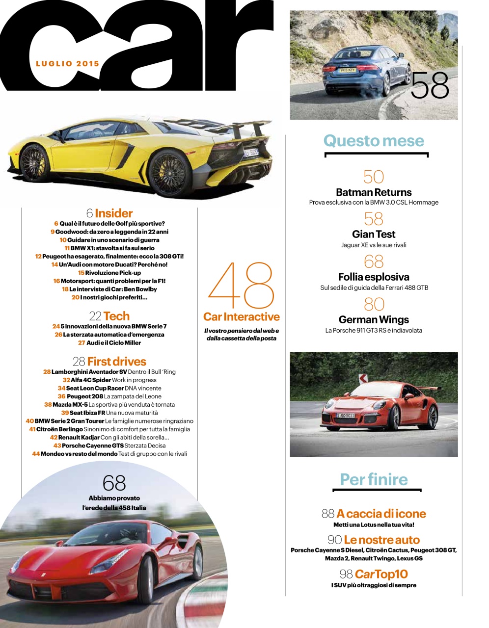 CAR magazine Italia Preview Pages
